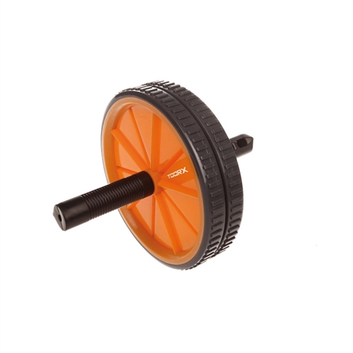 Toorx Duo Ab-Wheel sort og orange